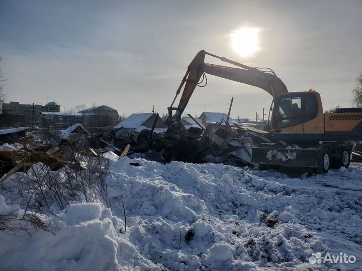 Снос, демонтаж и вывоз деревянных домов