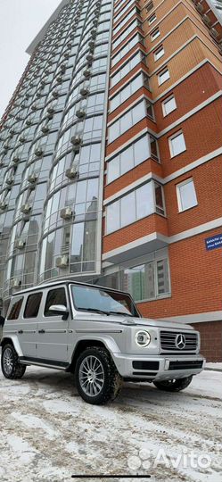 Обвес на G-Class 2021 W464. Бампера, арки, морда