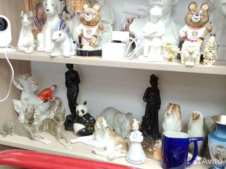 В продаже Фарфоровые статуэтки СССР в ассортименте