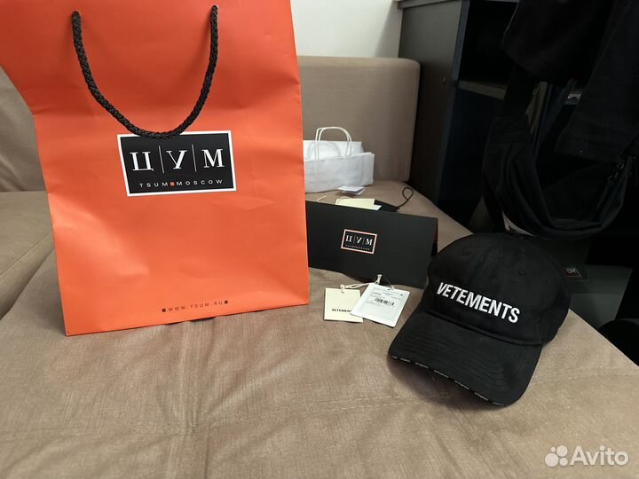 Кепка vetements
