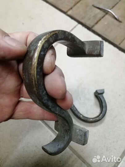 Ручки старинные от мерника.бронза