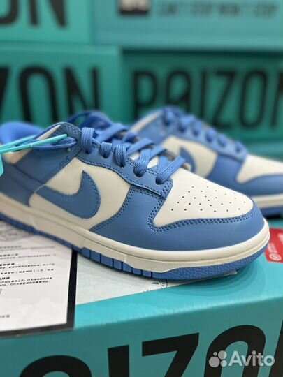 Кроссовки Nike Dunk Low UNC Оригинал Poizon