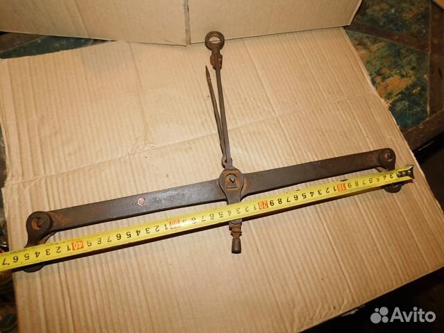 Антикварные, равно-плечевые весы до 5 ф. ри