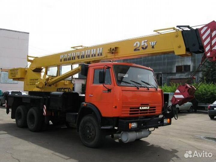 Аренда крана 25 тонн