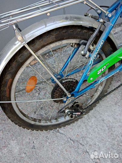 Складной, горный велосипед Forward