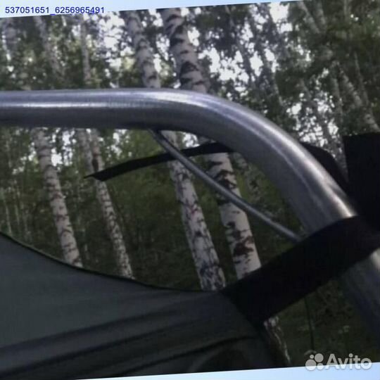 Летняя кухня, шатёр 1688 с козырьком (Арт.18927)