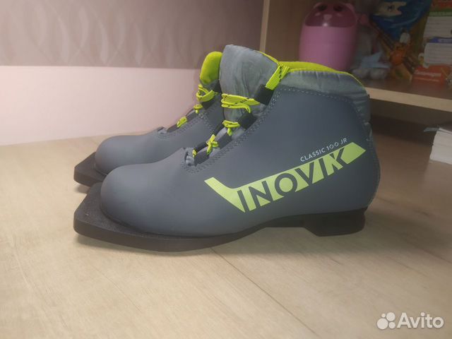 Лыжные ботинки inovik classic 100 JR 34р объявление продам