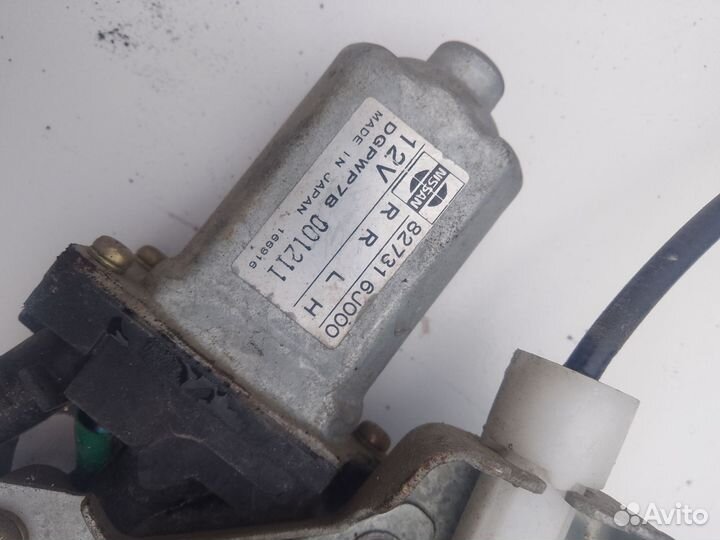 Стеклоподъемник задний L Nissan