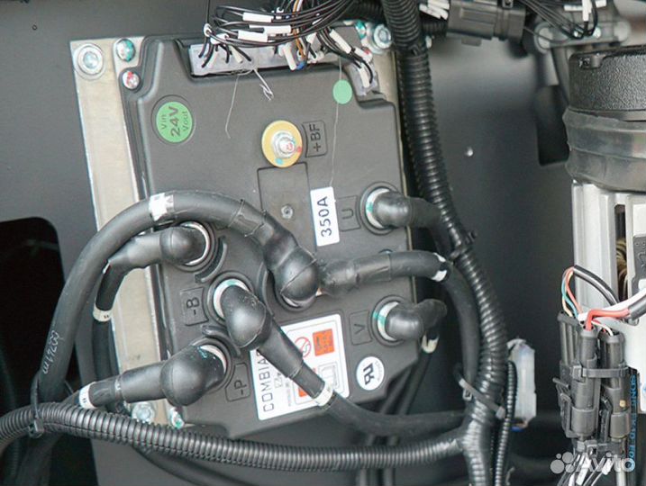 Самоходный штабелер PS12CB Triplex mast (Литий 200 Ач, EPS, Platform and Guardial Rail, В-3600)