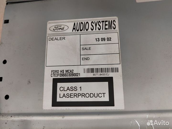 Автомагнитола + блок климата Mondeo 4 рестайлинг