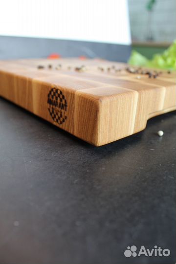 Доска разделочная торцевая