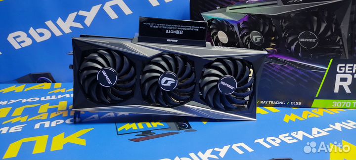 Топ Видеокарта Colorful GeForce RTX 3070 Ti Vulkan