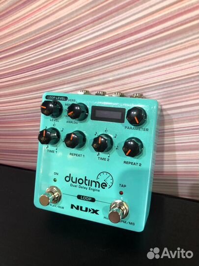 Гитарная педаль эффектов Nux Cherub NDD-6 Duotime