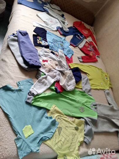 Детские вещи пакетом на мальчика 80