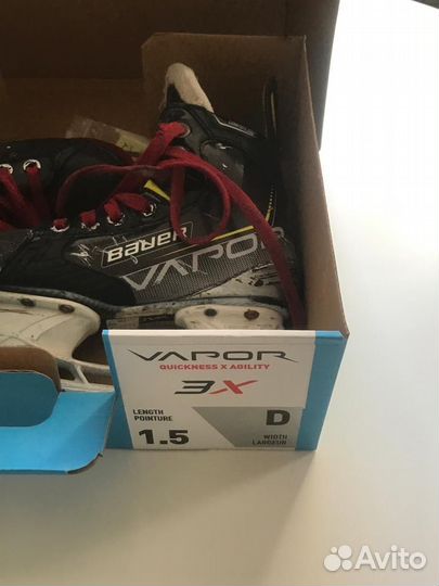 Хоккейные коньки bauer 3x