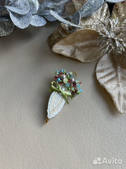 Броши ручной работы