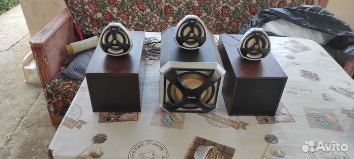 Акустические колонки targa 5.1