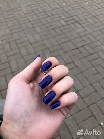 Модель на маникюр наращивание