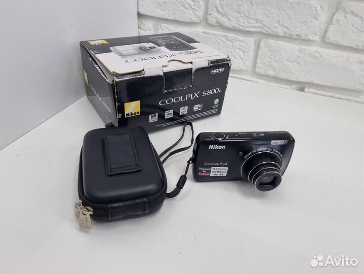 Фотоаппараты Цифровые Nikon Coolpix S800C