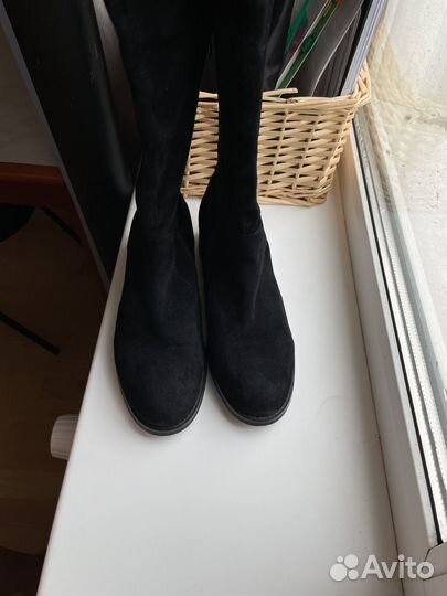 Сапоги демисезон ботфорты 37