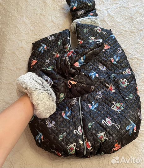 Зимняя накидка на ножки для колясок Stokke