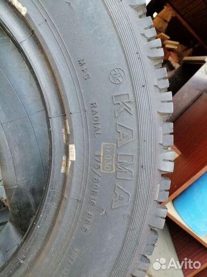 Новые покрышки Кама 175/80 R16