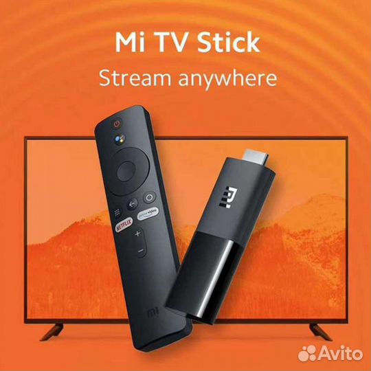 Приставка Xiaomi Mi TV Stick / 4К Новая