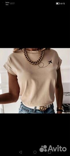 Футболка новая самолёт