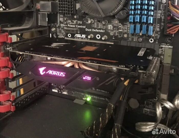 Видеокарта RX580 Аorus