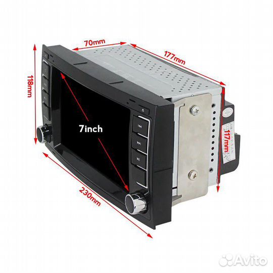 Магнитола Vw Touareg/T5 android