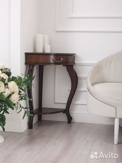 Консоль Угловая Элегант орех арт28953