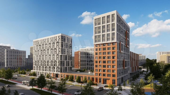 3-к. квартира, 64,7 м², 10/15 эт.