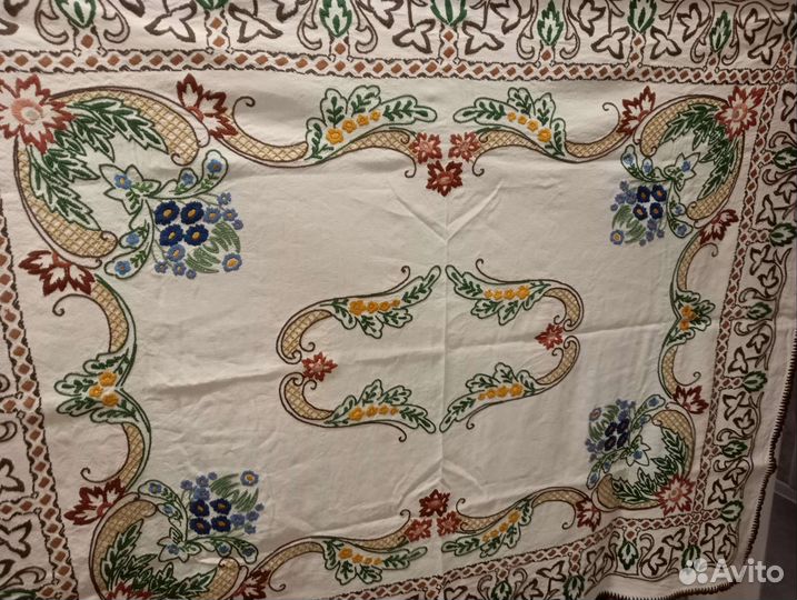 Скатерть ручная работа Германия Винтаж
