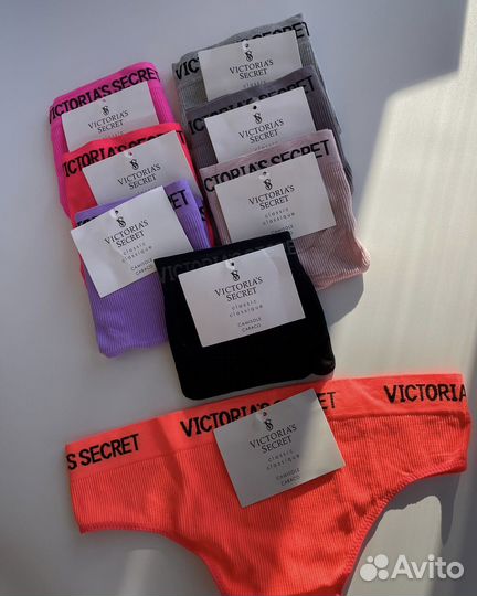 Стринги бесшовные Victoria's Secret, Calvin Klein