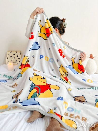 Детский плед Disney Mickey оригинал утолщенный