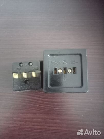 Вилка и розетка для электро печи