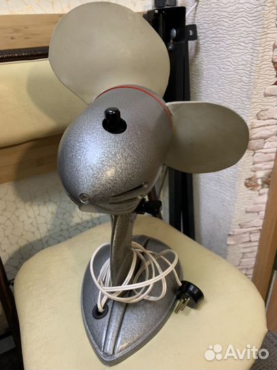 Вентилятор настольный винтаж СССР 1968г
