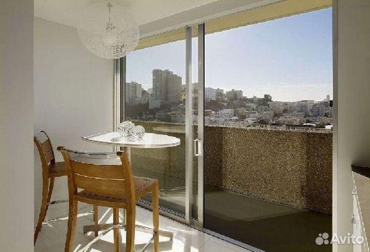 Раздвижные алюминиевые двери