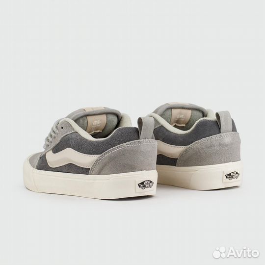 Кеды Vans Knu Skool Grey / White Wmns (арт. 25562)