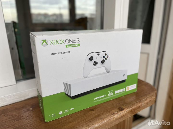 Xbox One s 1tb с играми