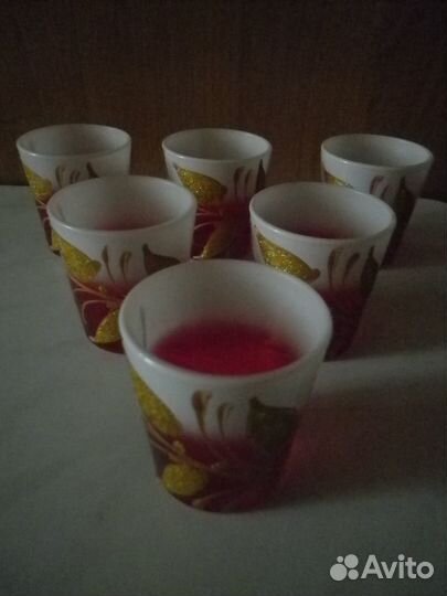 Бокалы фужеры стопки