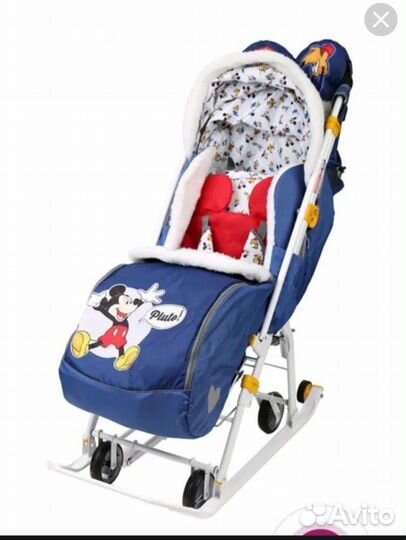 Коляска санки ника