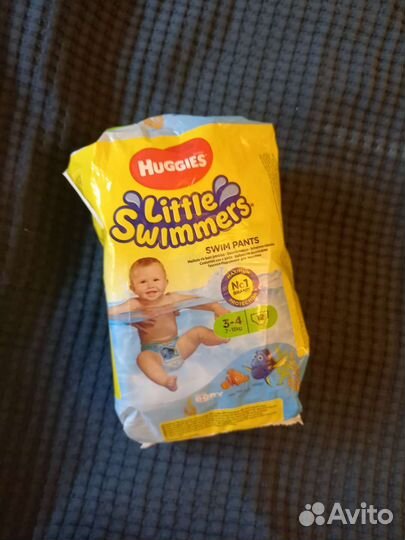 Подгузники для плавания huggies вскрытые