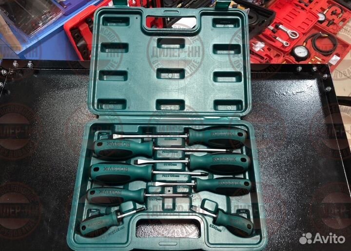 Набор отверток 8шт Rossvik SP0108S