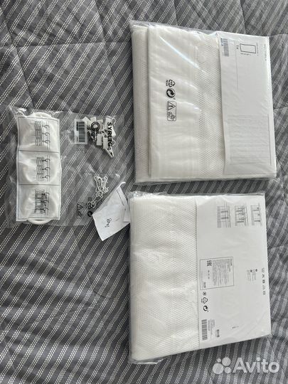 Тюль штора гардина икеа новая ротфибла