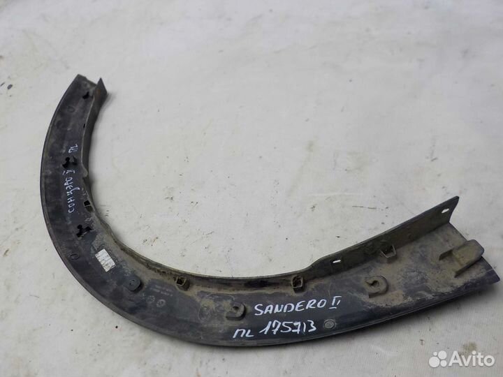 Накладка на крыло renault sandero stepway 2 передн