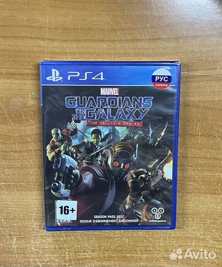 PS4 Marvel Guardians of the Galaxy Telltale (новый