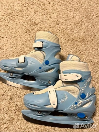 Коньки детские раздвижные 34 37