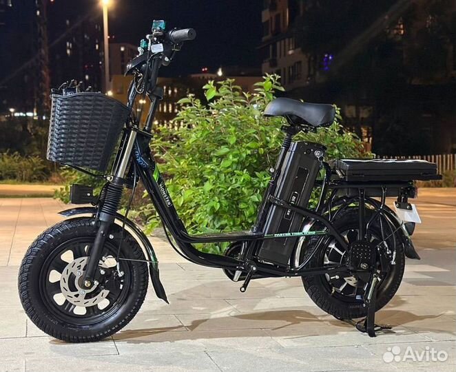Электровелосипед Dimax Monster Black Pro 60v 20 ah