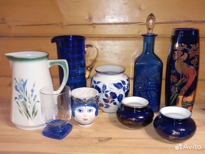 Ваза кувшин для цветов СССР